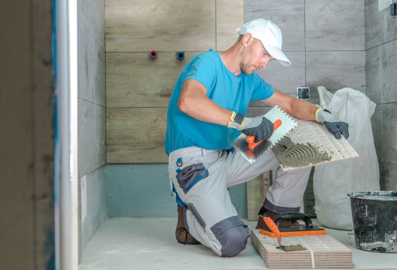 Our team working on Bathroom Remodeling projects in Dahlonega, GA