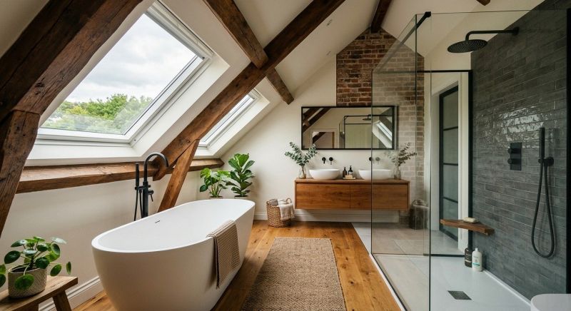 Attic Bathroom Remodeling in Dahlonega, GA