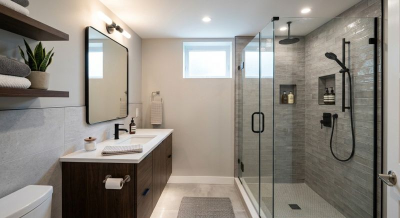 Basement Bathroom Remodeling in Dahlonega, GA