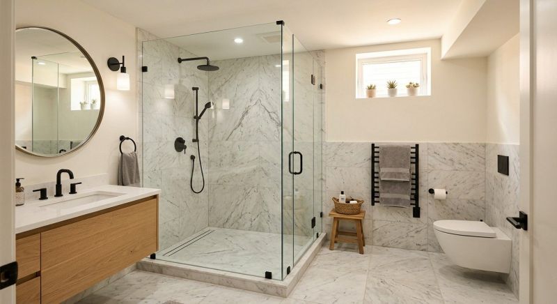 Basement Bathroom Remodeling in Dahlonega, GA