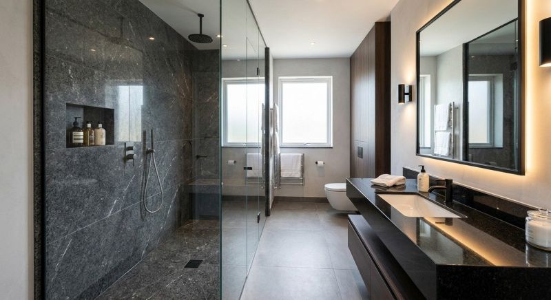 Granite Shower Installation in Dahlonega, GA